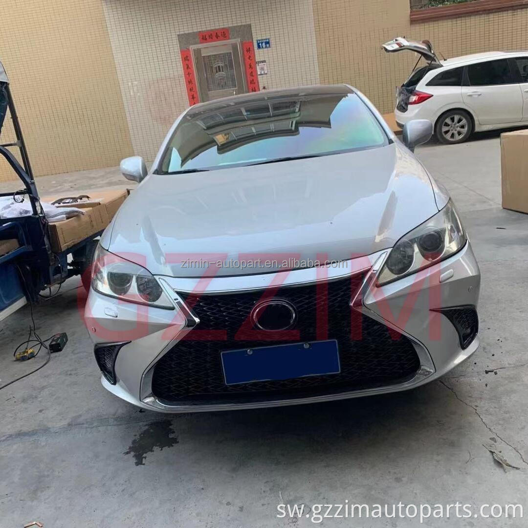 Car Body Kit Front Bumper Grill Fog lamp For LX ES 2006-2012 Upgrade TO 2020 ES Sport